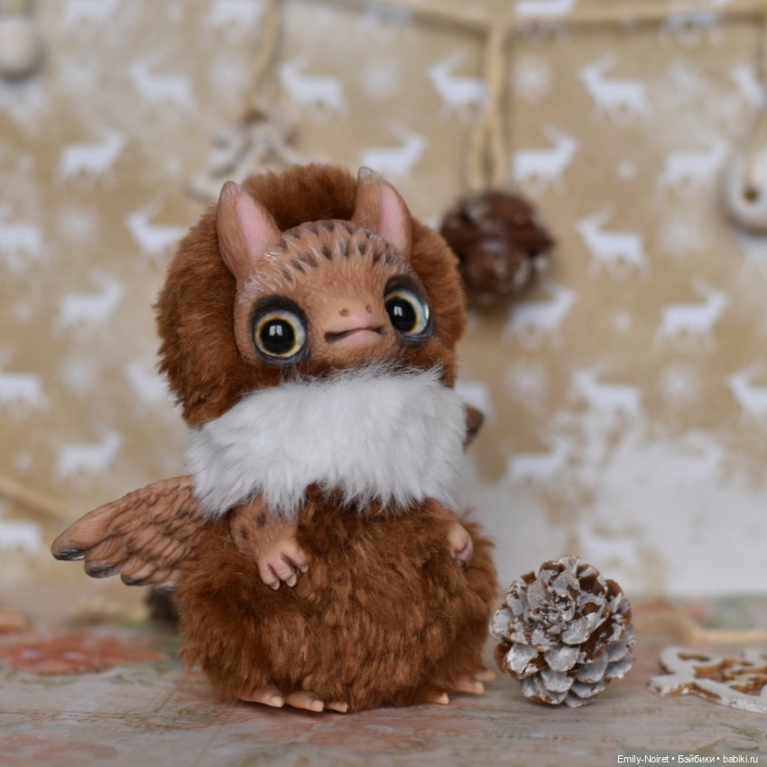 Малыш грифон — Домашние фото авторских игрушек: Тедди