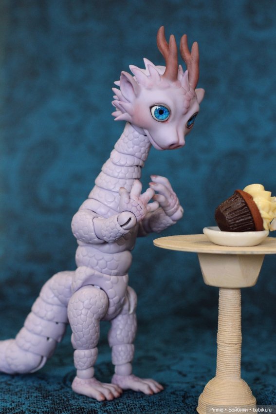 Дракончик — Авторские шарнирные куклы своими руками: лепка (фото 5)