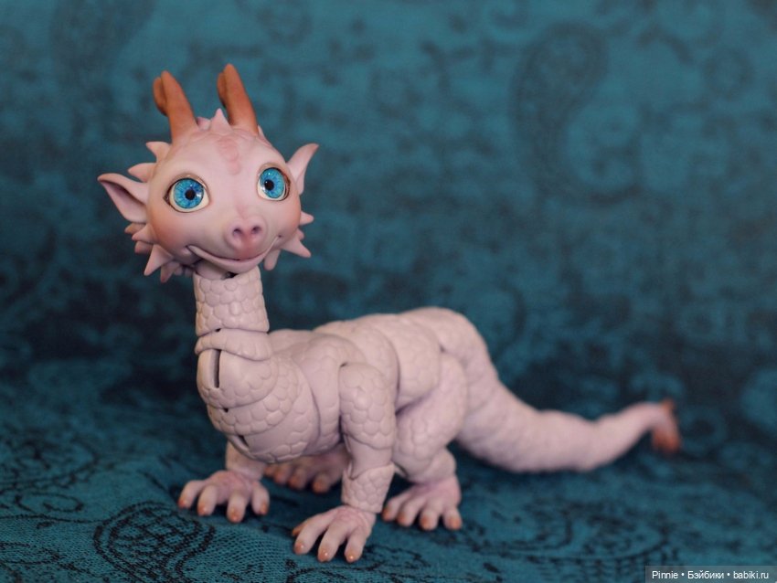 Дракончик — Авторские шарнирные куклы своими руками: лепка