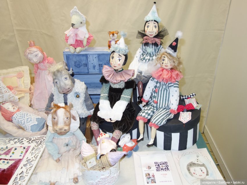 В гостях у сказки. Выставка кукол в Экспоцентре 2023, часть вторая