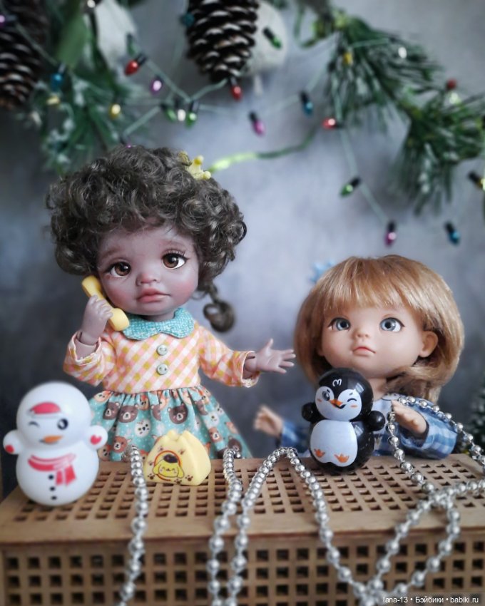 Алло! Дед Мороз — Фотоистории с куклами BJD (БЖД): сериалы