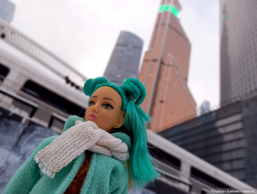 Зимняя Лидия и немного вечерней Москвы (фото 5)