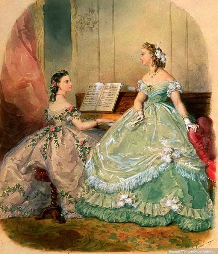 «Одетые» гравюры — Другие хобби и увлечения: сад