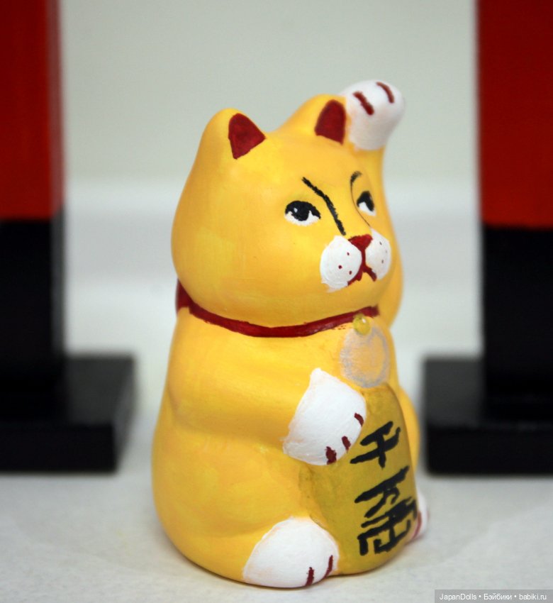 Рыжий котик на мастер-классе музея «Япония Куклы, сказки и легенды» (фото 3)