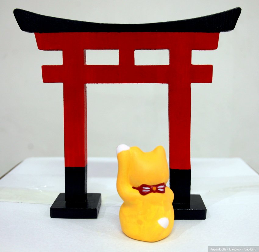 Рыжий котик на мастер-классе музея «Япония Куклы, сказки и легенды» (фото 5)