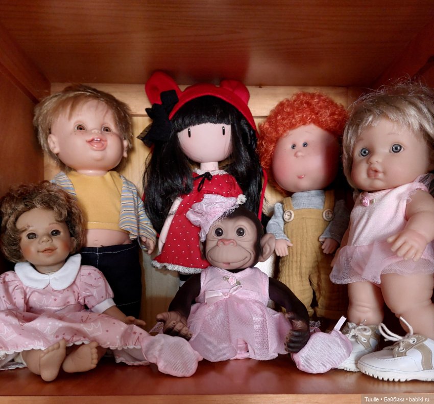 Куклополки и их жильцы — Коллекции игровых кукол (Playline): фото полок (фото 2)