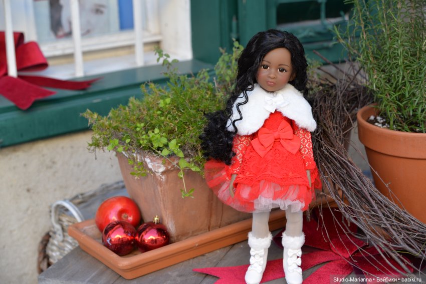 С наступающим Новым Годом и Рождеством от куколки Руби Ред (фото 9)