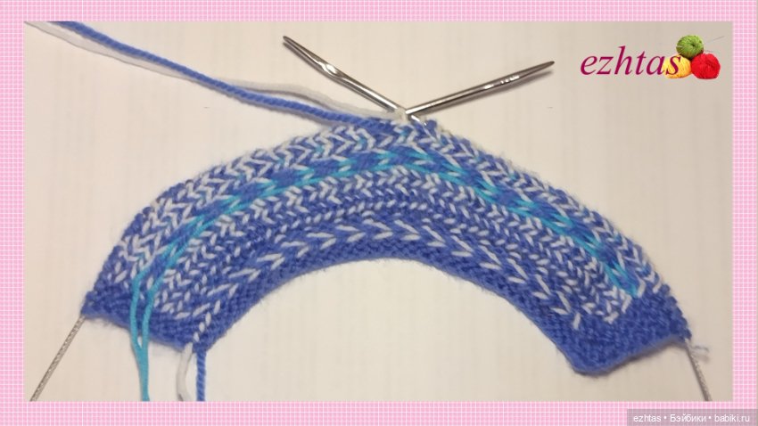 МК: Вязаное платье «Снегурочка» для кукол Reina del Norte (моя версия) (фото 10)