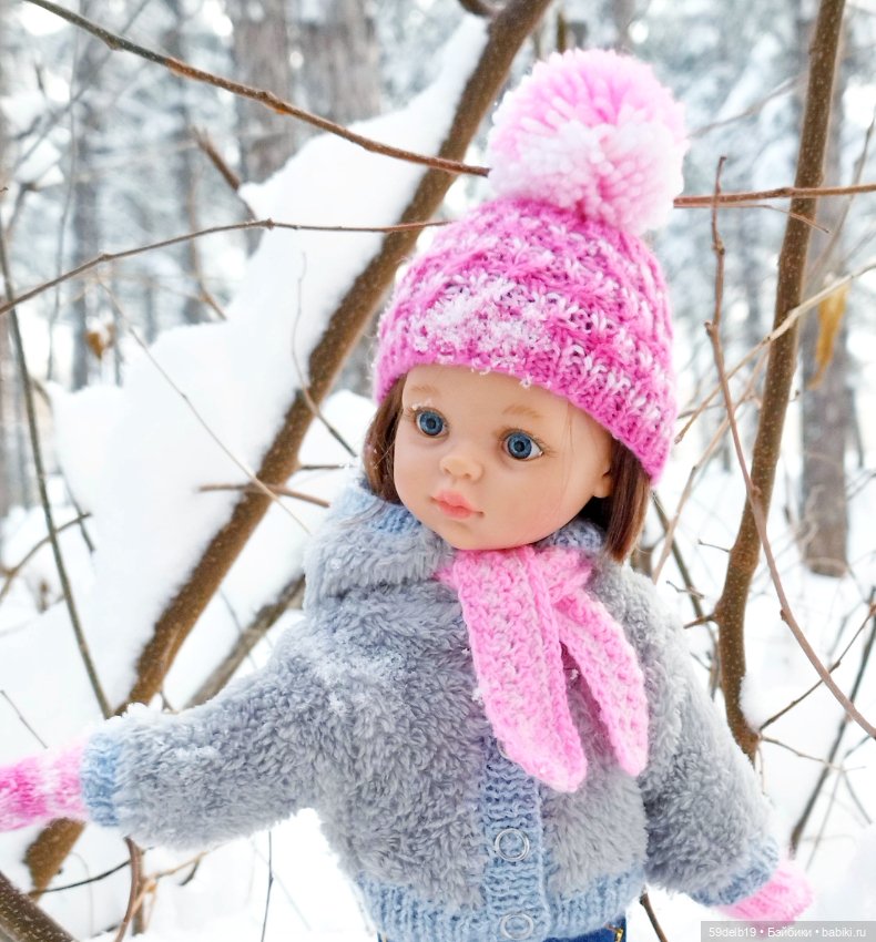 Прогулка в зимнем лесу — Одежда и обувь для кукол своими руками: фото (фото 7)