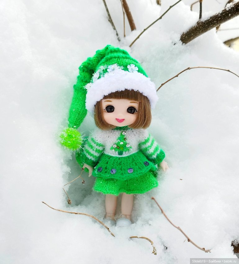 Прогулка в зимнем лесу — Одежда и обувь для кукол своими руками: фото (фото 2)