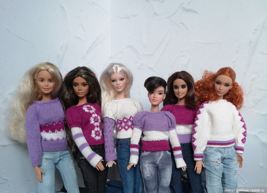 Теплые свитера для Барби — Куклы Barbie (Барби): Looks