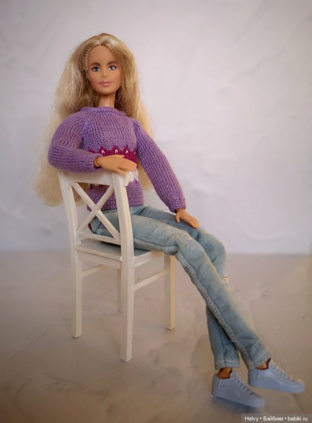 Теплые свитера для Барби — Куклы Barbie (Барби): Looks (фото 2)