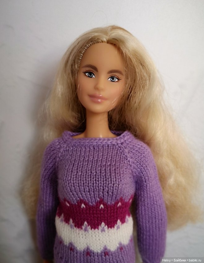 Теплые свитера для Барби — Куклы Barbie (Барби): Looks (фото 3)
