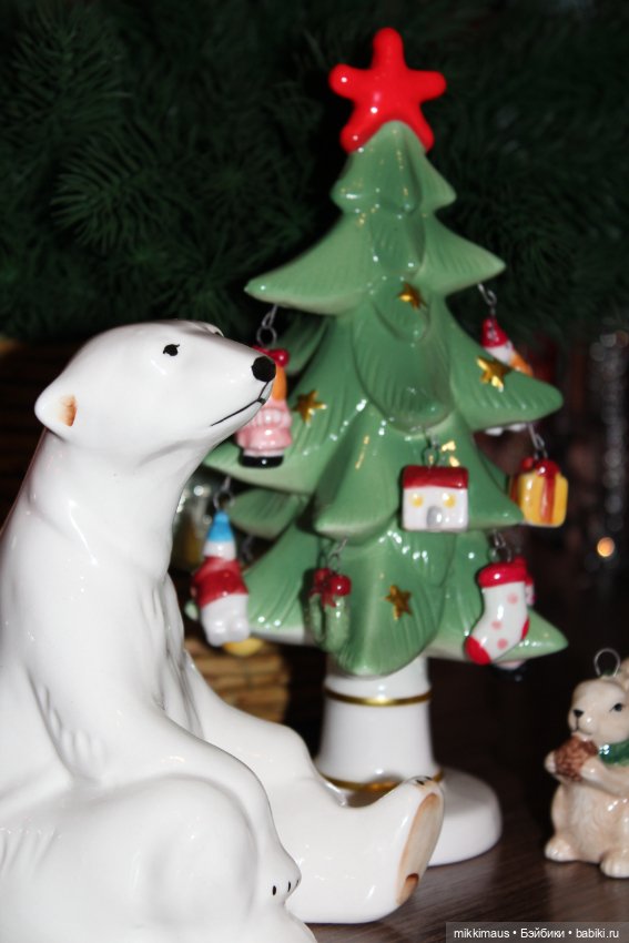 Фарфоровые новогодние фигурки (фото 10)