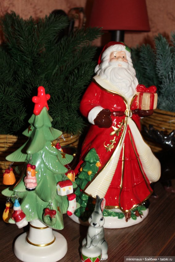 Фарфоровые новогодние фигурки (фото 8)