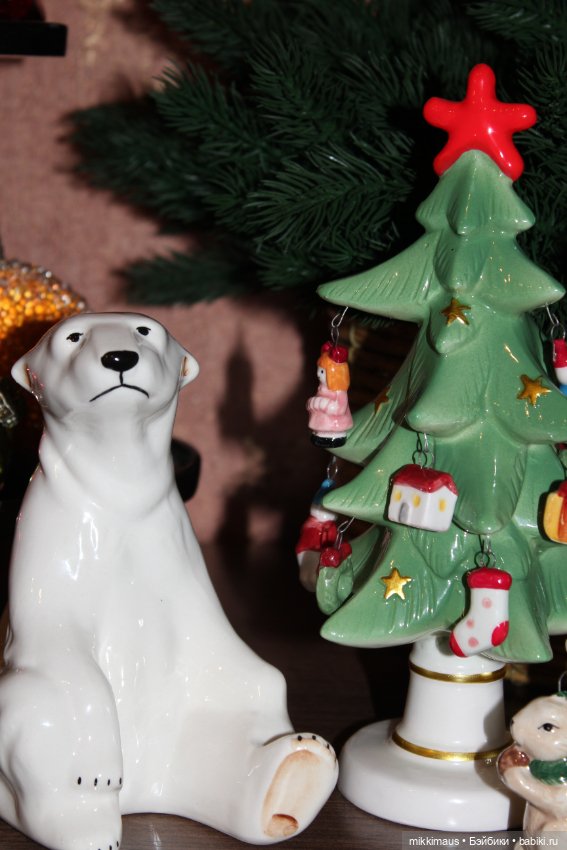 Фарфоровые новогодние фигурки