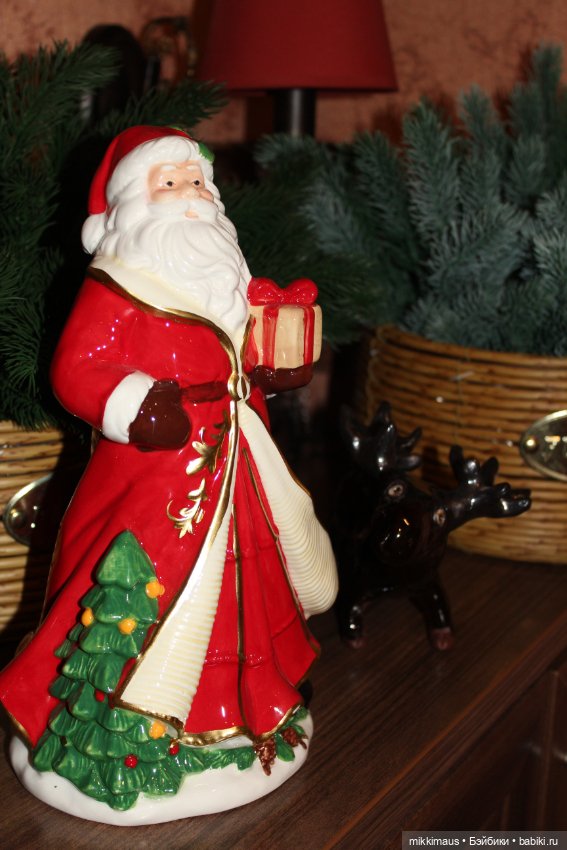 Фарфоровые новогодние фигурки (фото 5)