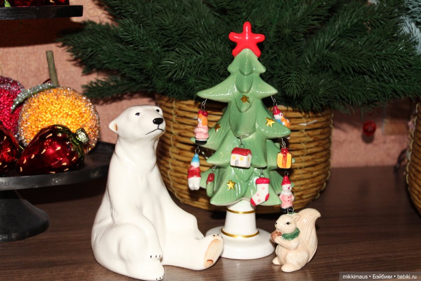 Фарфоровые новогодние фигурки