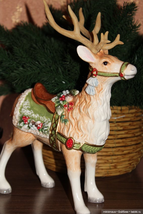 Фарфоровые новогодние фигурки (фото 2)