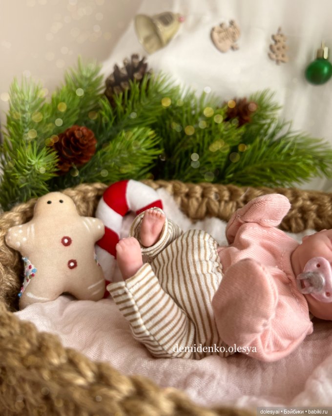 Плакса Эмилия — Авторские миниатюрные куклы: лепка (фото 7)