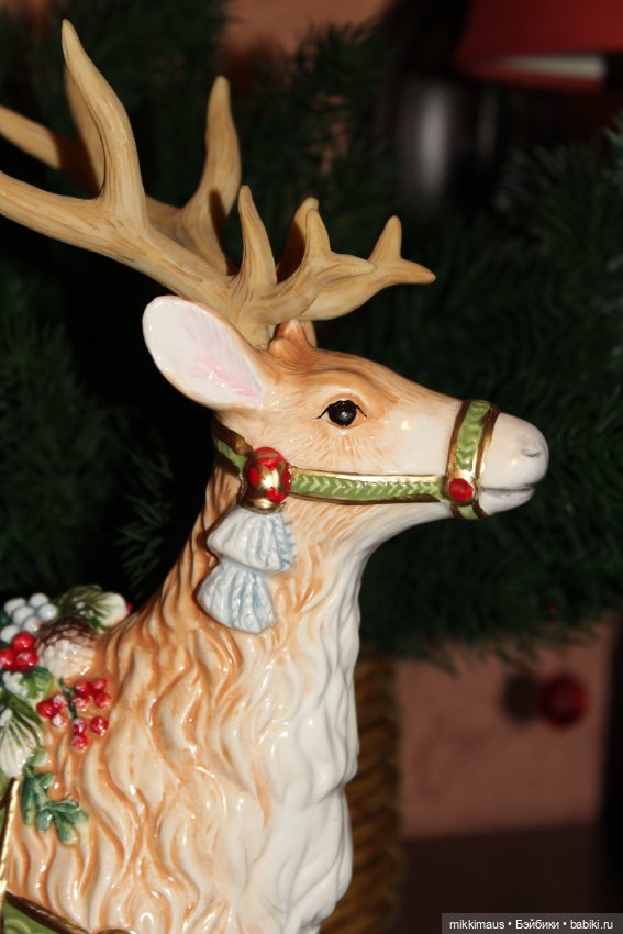 Фарфоровые новогодние фигурки (фото 3)
