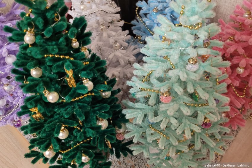 Разноцветный Новый год ! или Кто сказал что ёллочка должна быть зелёной