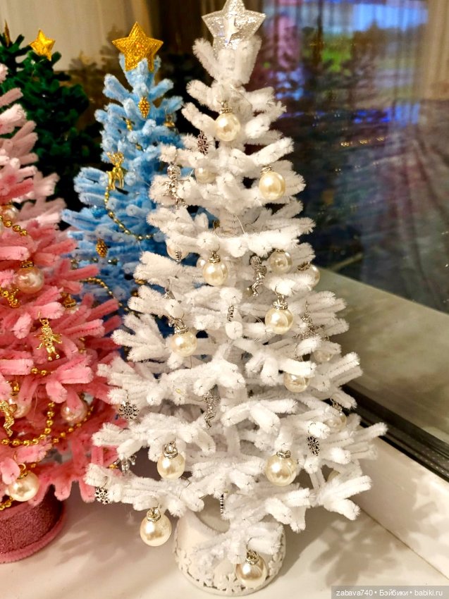 Разноцветный Новый год ! или Кто сказал что ёллочка должна быть зелёной (фото 9)