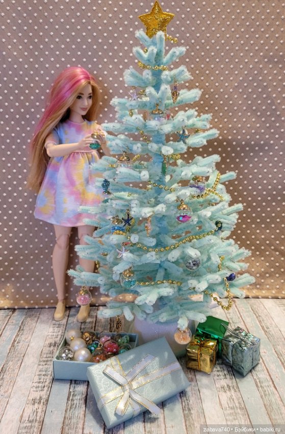 Разноцветный Новый год ! или Кто сказал что ёллочка должна быть зелёной (фото 10)