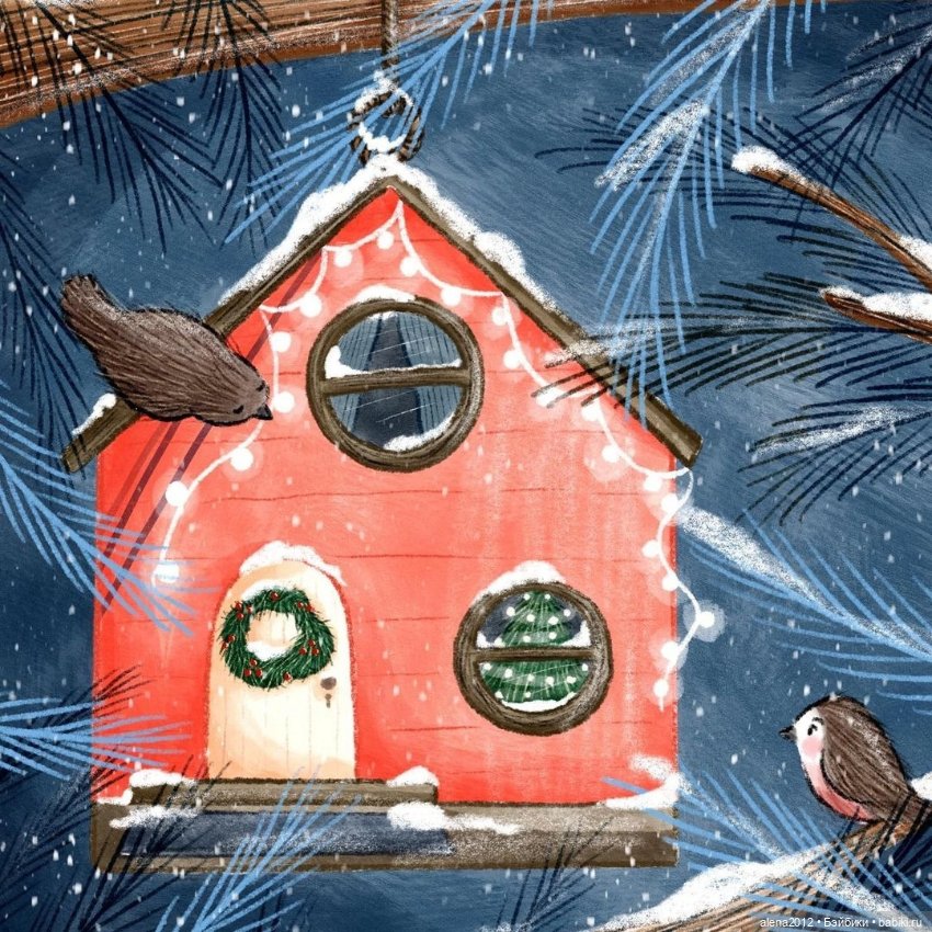 Для новогоднего настроения от художника Aleksandra Macvean (фото 9)