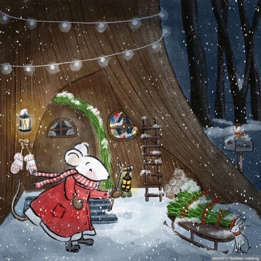 Для новогоднего настроения от художника Aleksandra Macvean (фото 6)