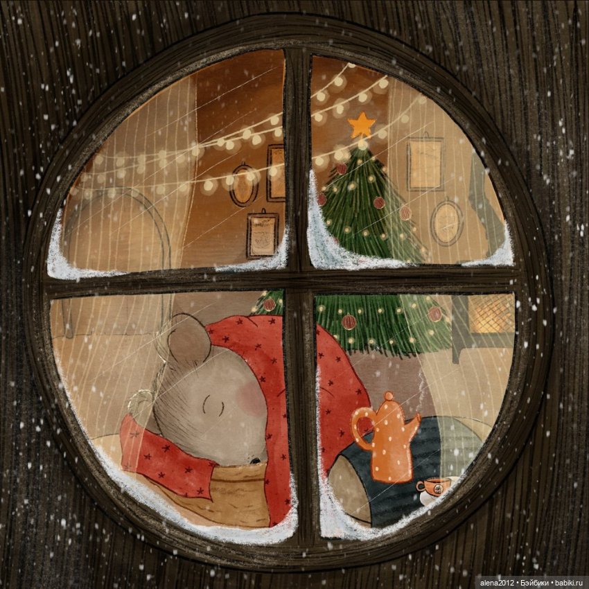 Для новогоднего настроения от художника Aleksandra Macvean (фото 4)
