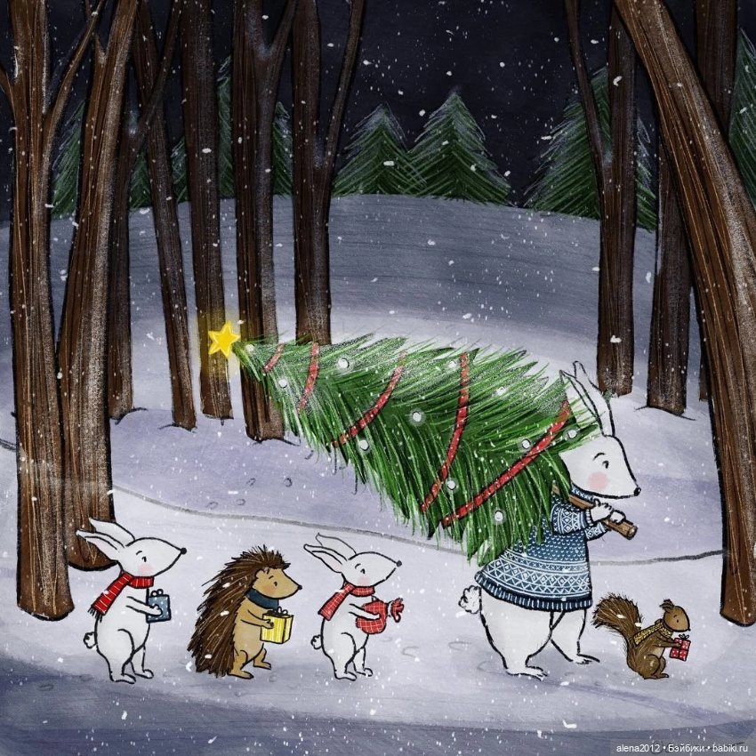 Для новогоднего настроения от художника Aleksandra Macvean (фото 8)