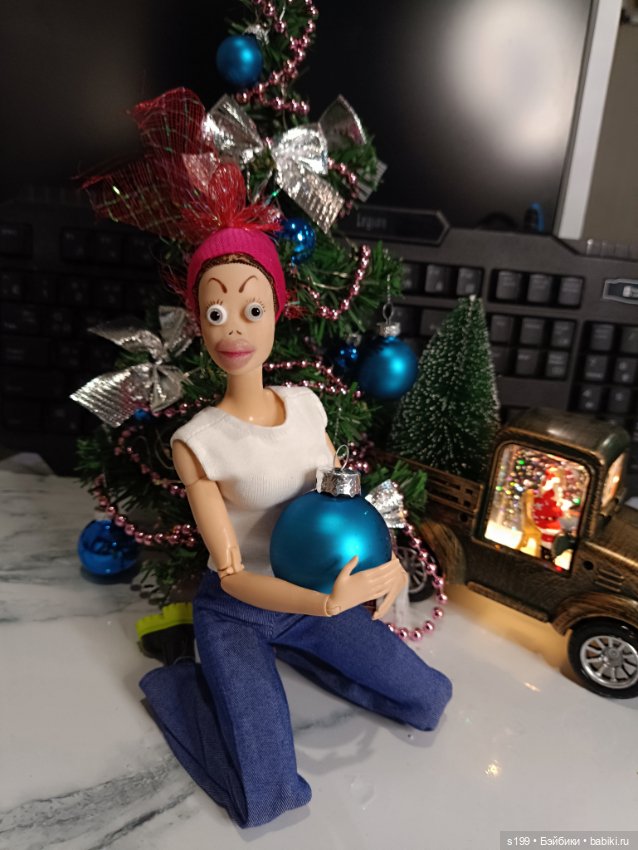 Предвкушении — Новый год и Рождество: праздничные фото кукол