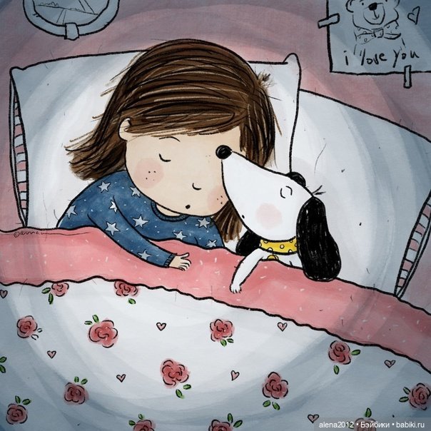 Для новогоднего настроения от художника Aleksandra Macvean