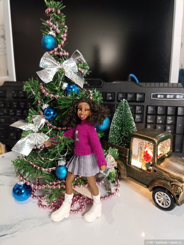 Предвкушении — Новый год и Рождество: праздничные фото кукол (фото 7)