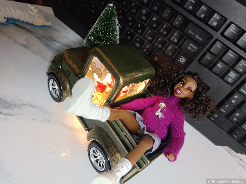 Предвкушении — Новый год и Рождество: праздничные фото кукол