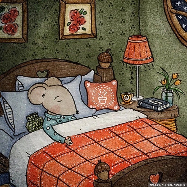 Для новогоднего настроения от художника Aleksandra Macvean