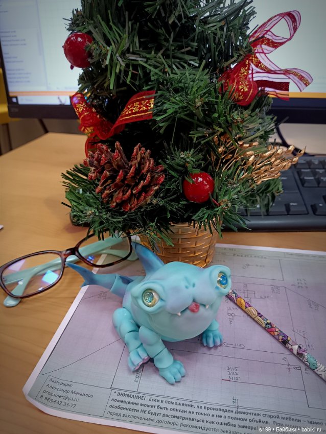 Предвкушении — Новый год и Рождество: праздничные фото кукол (фото 3)