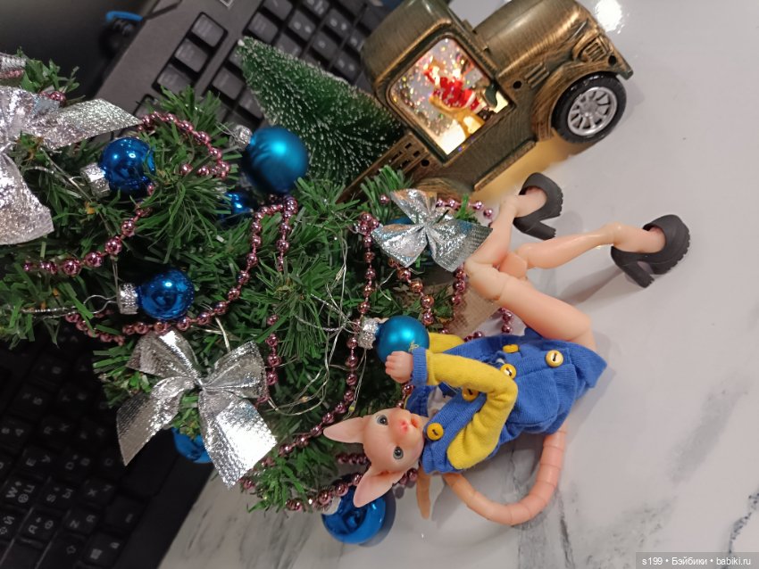 Предвкушении — Новый год и Рождество: праздничные фото кукол (фото 10)