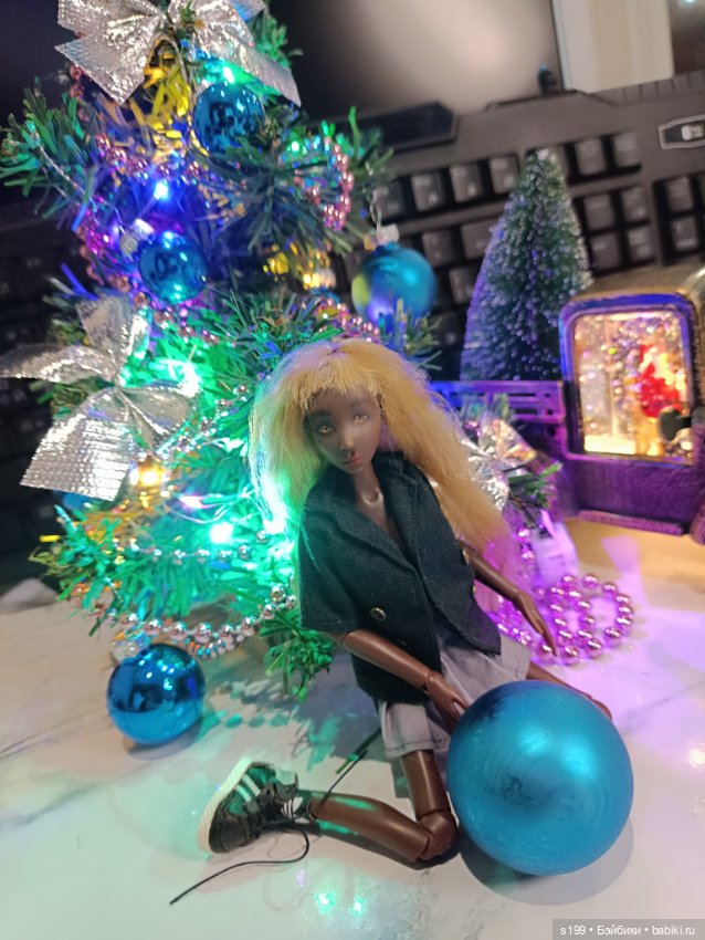 Предвкушении — Новый год и Рождество: праздничные фото кукол