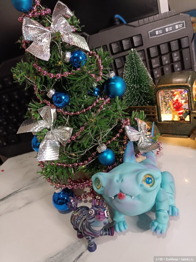 Предвкушении — Новый год и Рождество: праздничные фото кукол (фото 9)