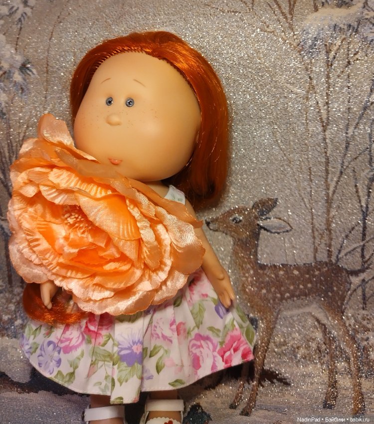 Мотечка и цветок — Куклы Nines d'Onil (Нинес): Миа (Mia) (фото 3)