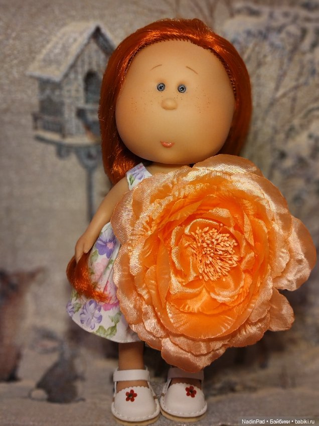 Мотечка и цветок — Куклы Nines d'Onil (Нинес): Миа (Mia) (фото 6)