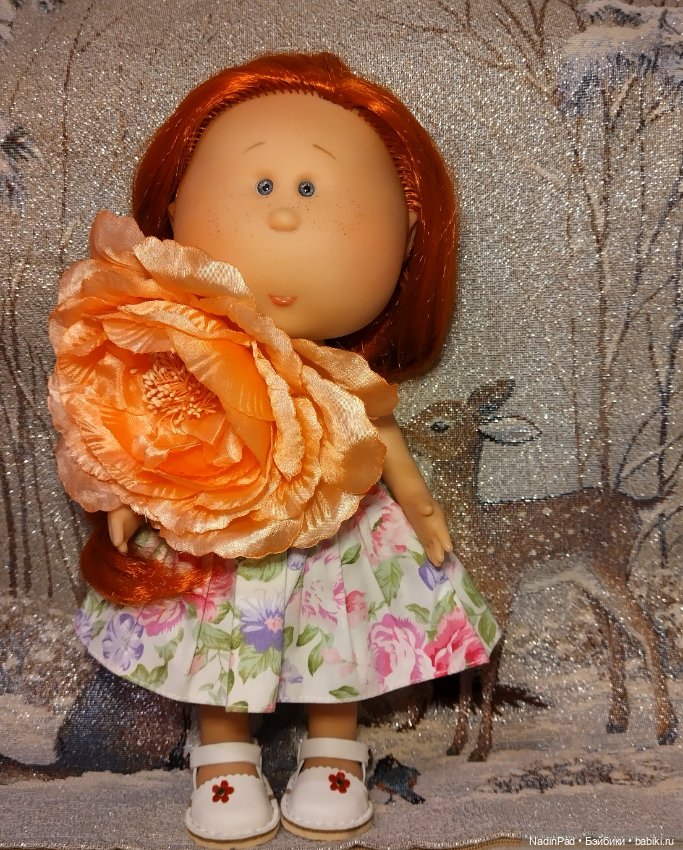 Мотечка и цветок — Куклы Nines d'Onil (Нинес): Миа (Mia) (фото 5)