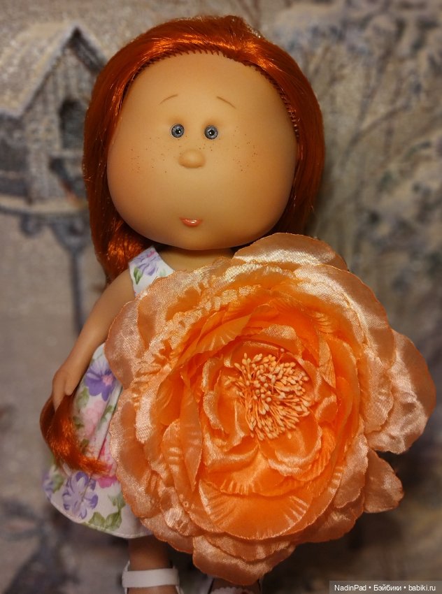 Мотечка и цветок — Куклы Nines d'Onil (Нинес): Миа (Mia) (фото 2)