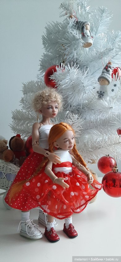 Пойдём смотреть елку — Куклы Dart dolls (Анна Шиткина): российские BJD (БЖД)