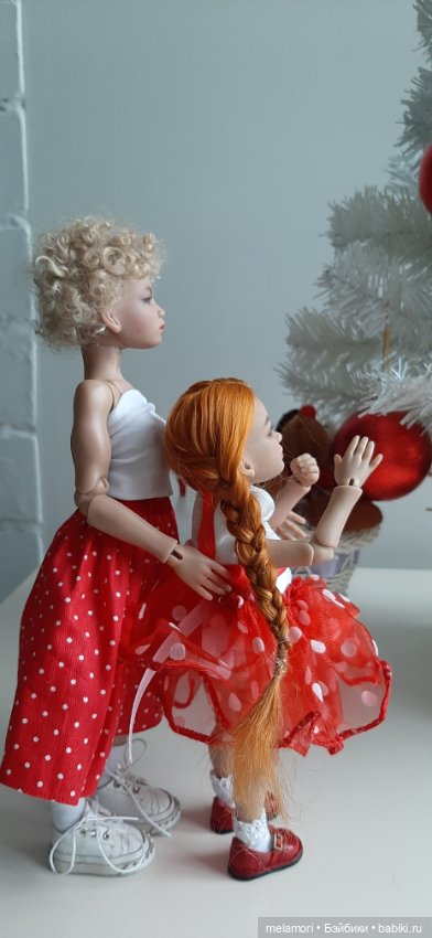 Пойдём смотреть елку — Куклы Dart dolls (Анна Шиткина): российские BJD (БЖД)
