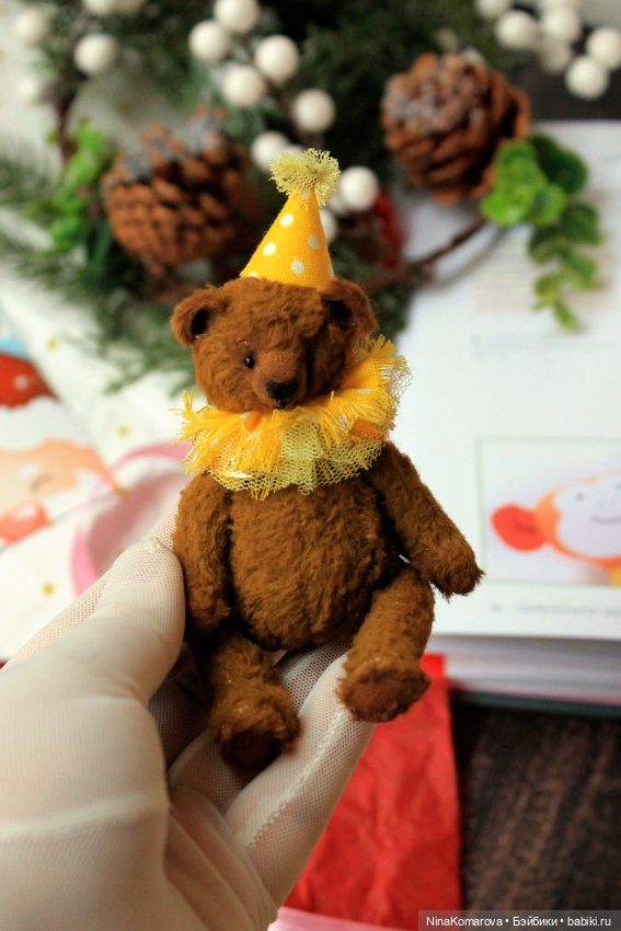 Новогодняя фотосессия мишек тедди (фото 2)