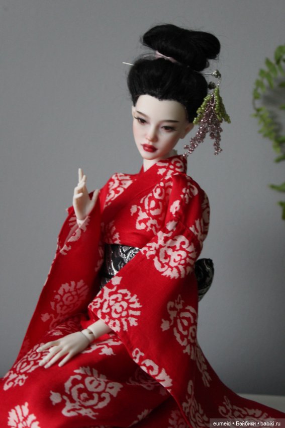 Кимоно для Йоко — Куклы Natalia Loseva (Наталья Лосева): авторские BJD (БЖД) (фото 3)