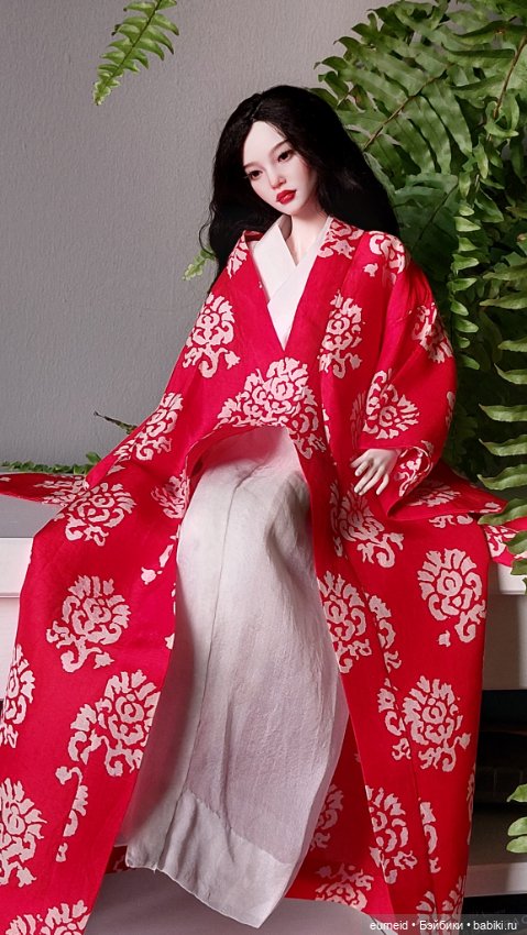 Кимоно для Йоко — Куклы Natalia Loseva (Наталья Лосева): авторские BJD (БЖД)